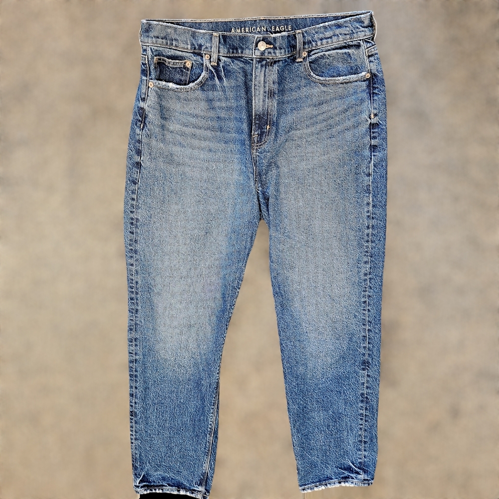American Eagle Brand Size 16 Blue Denim Jeans